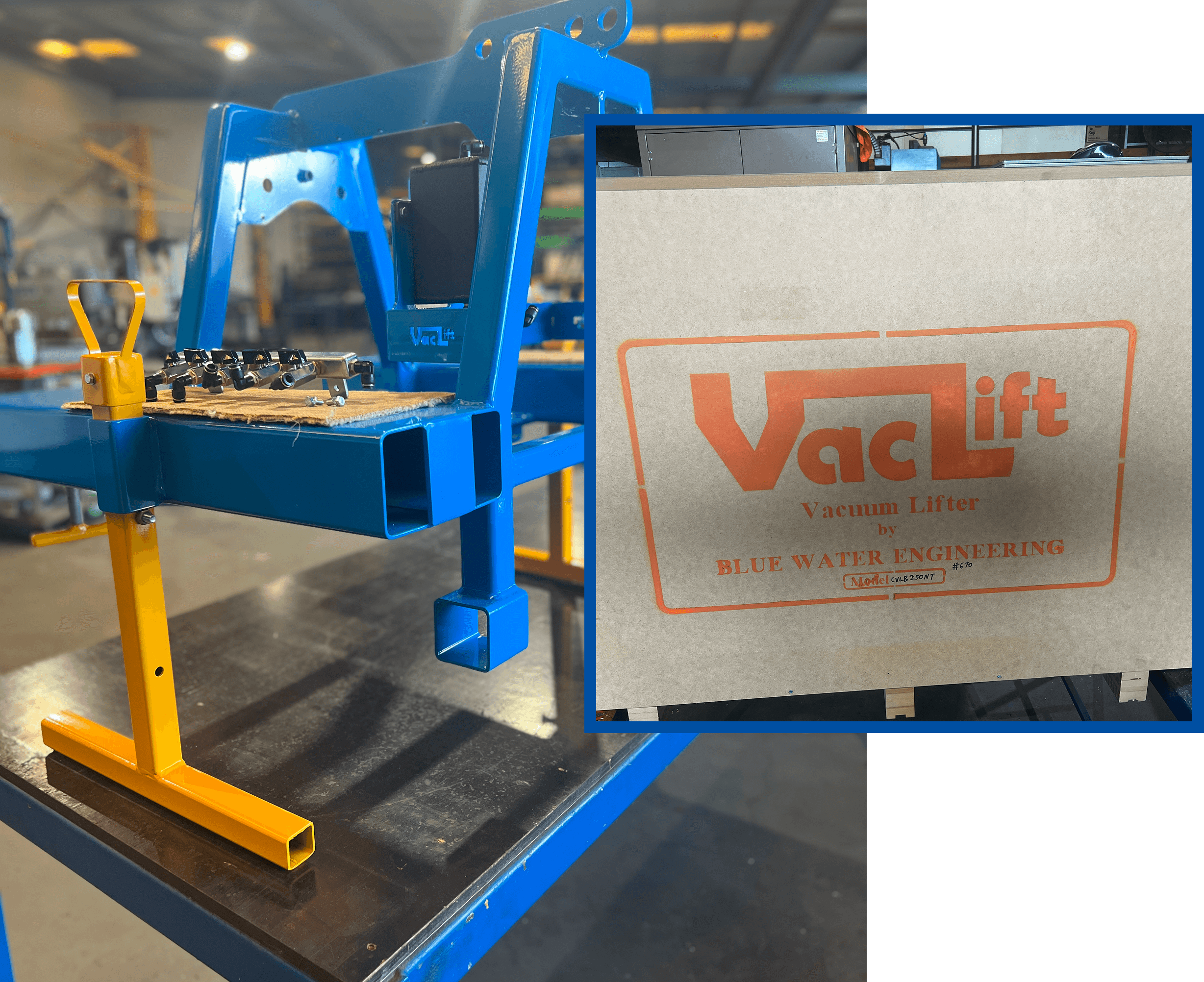 VacLift Manufacturing Equipment